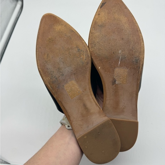 Madewell The Gemma Mule Leather Black 6.5 - Picture 8 of 12